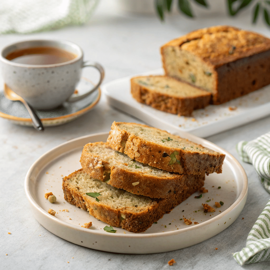 Sourdough zucchini bread