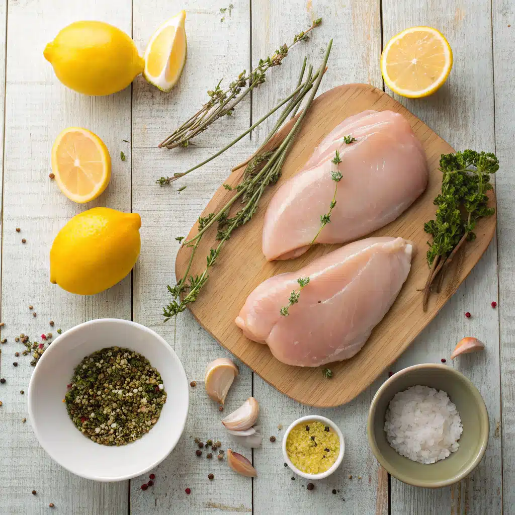emon herb chicken ingredients